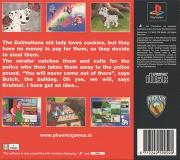 Dalmatians 2 (EU) box cover back